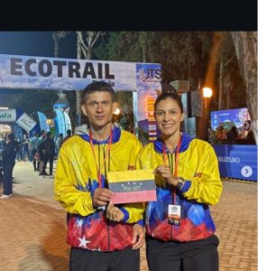TACHIRENSES PRESENTES EN ECOTRAIL EN BOLIVIA