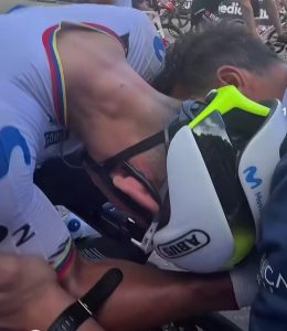 GIRO DE ITALIA. LA DIOSA FORTUNA ESTUVO LEJOS DE ORLUIS AULAR