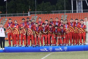 VENEZUELA LOGRA EL ORO EN FUTBOL DE LOS JUEGOS CAC