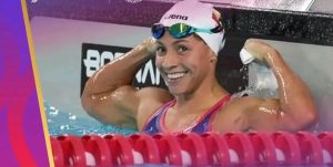 LISMAR LYON RUGE EN LA PISCINA DE LOS JUEGOS SURAMERICANOS