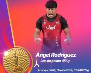 HALTEROFILIA CONQUISTA OROS EN LOS XIII JUEGOS SURAMERICANOS