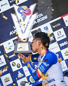 COLOMBIA CON BRANDON ROJAS SE CIÑE EL TITULO 2026 DE LA VUELTA A VENEZUELA