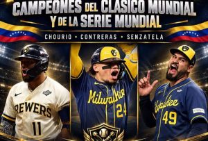 VENEZOLANOS CHOURIO, CONTRERAS Y SENZATELA CAMPEONES EN LA SERIE MUNDIAL